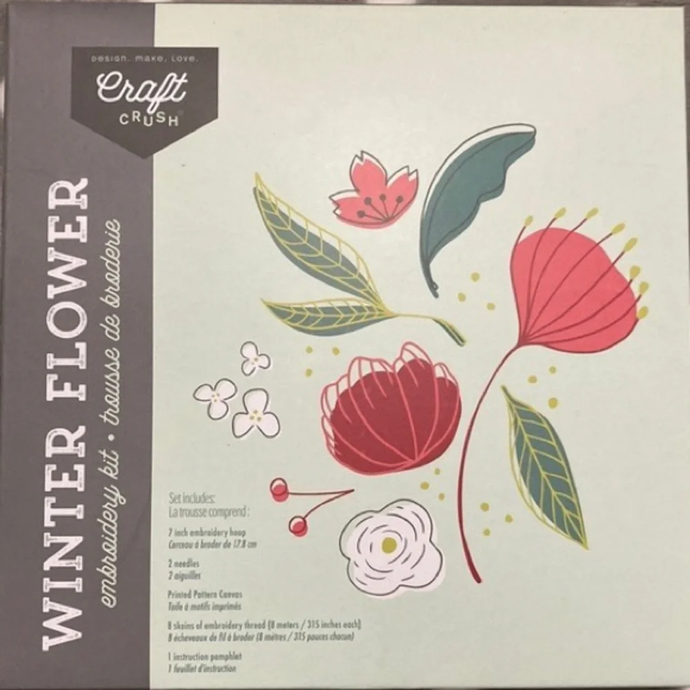 🌸 Craft Crush Embroidery Kit 🌸 - Picture 2 of 2